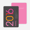 New Year’s Eve Party Invitations: Whoosh! - Magenta