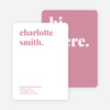 Bold & Modern Custom Stationery - Purple