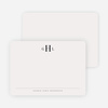 Classic Monogram Stationery - Black