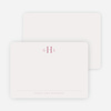 Classic Monogram Stationery - Purple