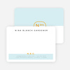 Color Splash Notecards - Blue