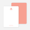 Heart Locket Personal Stationery - Pink