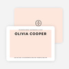 Simply Chic Personalized Stationery - Pink