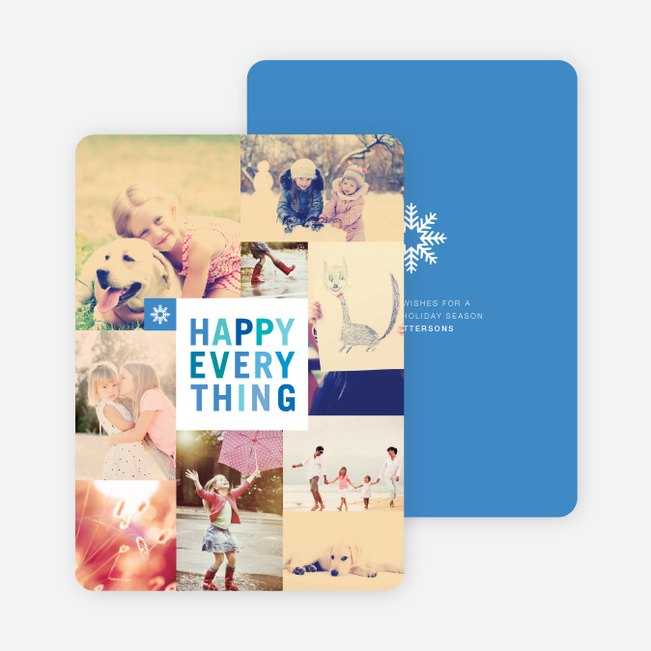 Happy Everything Cards - Blue