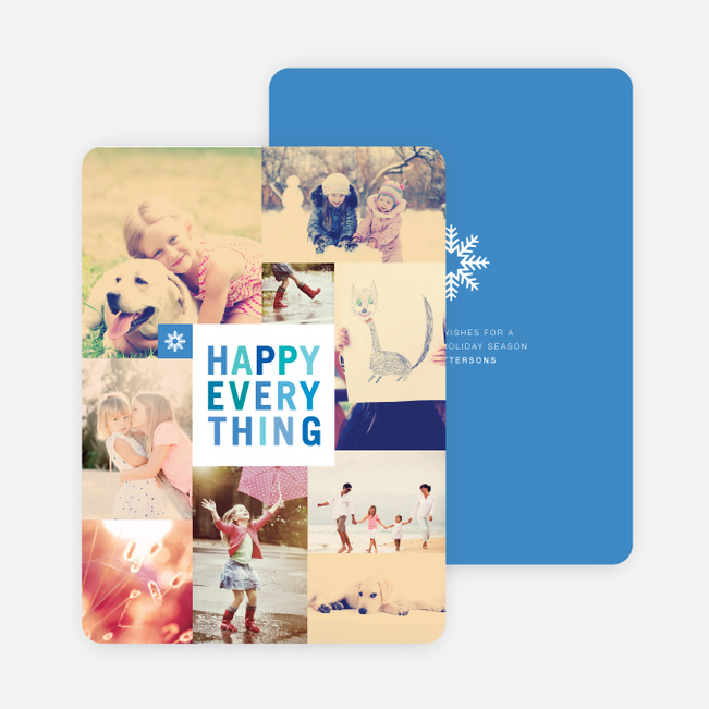 Happy Everything Cards - Blue