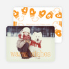 Mittens and Warm Wishes - Orange