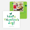 Colorful Happy Valentines - Green