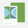 Abstract Art Party Invitations - Tea Leaf
