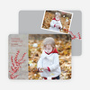 Berry Greetings Holiday Photo Cards - Silver