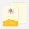 Bird House Moving Announcement - Egg Yolk Yellow