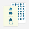 Holiday Warmth Christmas Cards - Blue