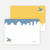 Note Cards: ‘Dove Over Bethlehem’ cards. - Blue
