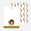 Notecards for the ‘It’s not Fred Flintstone’ cards. - Tan