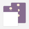 Personal Stationery for Darn Cute Piggy Baby Announcement - Grape