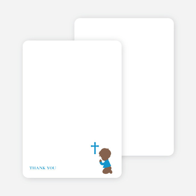Stationery: ‘Prayers Answered’ cards. - Blue