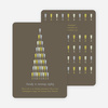 Wine Glasses and Champagne Bottles Party Invitations - Hot Coco