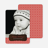 Wood Carving Holiday Cards - Red