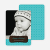 Wood Carving Holiday Cards - Blue