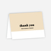 Couple’s Seal Wedding Thank You Cards - Yellow
