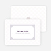 Imagination Wedding Thank You Cards - Purple