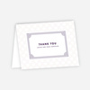 Imagination Wedding Thank You Cards - Purple