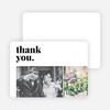 Bold in Word & Image Stationery and Thank You Cards - Black