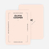 Bracket Stationery - Pink