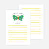 Butterfly Notecards - Green