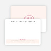 Color Splash Notecards - Pink