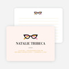 Looking at You Notecards - Pink