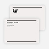 Modern Line Stationery - Beige