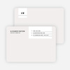 Modern Postcard - Beige