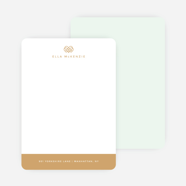 Royal Crown Custom Stationery Paper Culture