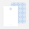 Tile Pattern Stationery - Blue