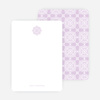 Tile Pattern Stationery - Purple