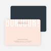 Bonjour Stationery - Pink