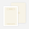 Boxed Up Business Stationery - Yellow