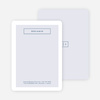 Boxed Up Business Stationery - Blue