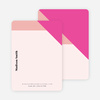 Geometric Bliss Stationery - Pink