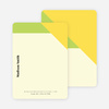 Geometric Bliss Stationery - Yellow