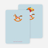 Rocking Horse Kids Stationery - Blue
