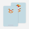 Rocking Horse Stationery - Blue