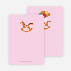 Rocking Horse Kids Stationery - Pink