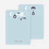 Stork Delivery Baby Stationery - Blue