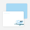 Who’s There Owl Stationery - Blue