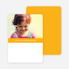 Modern Photo Thank You Card - Cantaloup