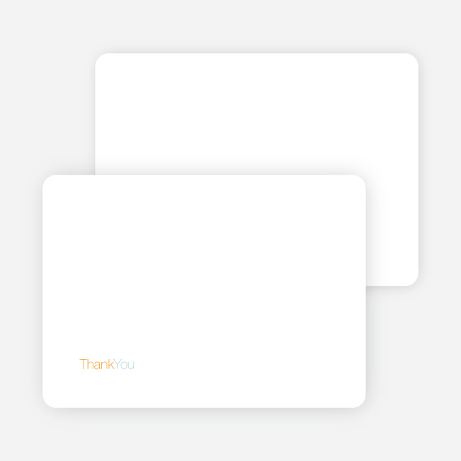 Notecards for the ‘Forks Forks Forks’ cards. - Tangerine Orange
