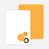 Stationery: ‘The Cute Duckling’ cards. - Bright Orange