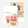Simple Love Valentine’s Day Cards - Green