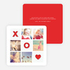 Tic Tac Toe Valentine’s Day Cards - Red